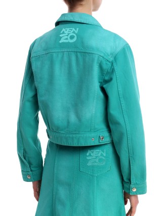 Бірюзова куртка KENZO : фото 4 - Invogue